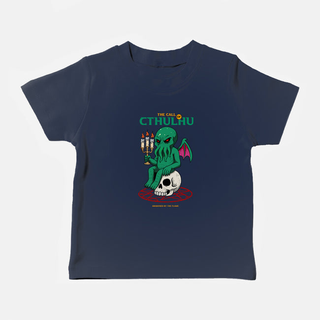 Awakening Of Cthulhu-Baby-Basic-Tee-hirolabs