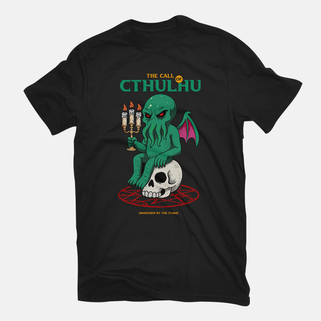 Awakening Of Cthulhu-Womens-Fitted-Tee-hirolabs