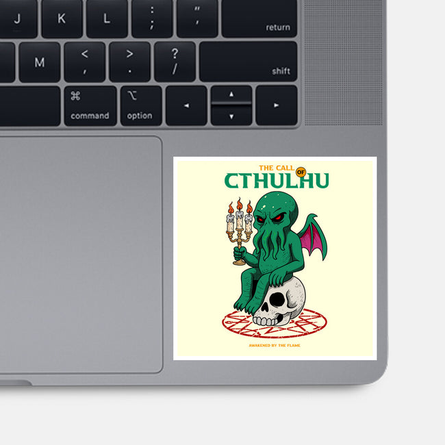 Awakening Of Cthulhu-None-Glossy-Sticker-hirolabs