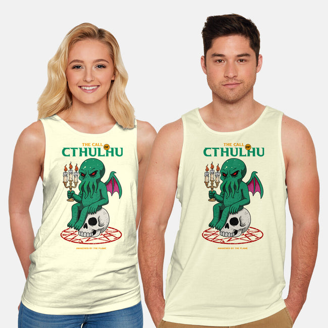 Awakening Of Cthulhu-Unisex-Basic-Tank-hirolabs