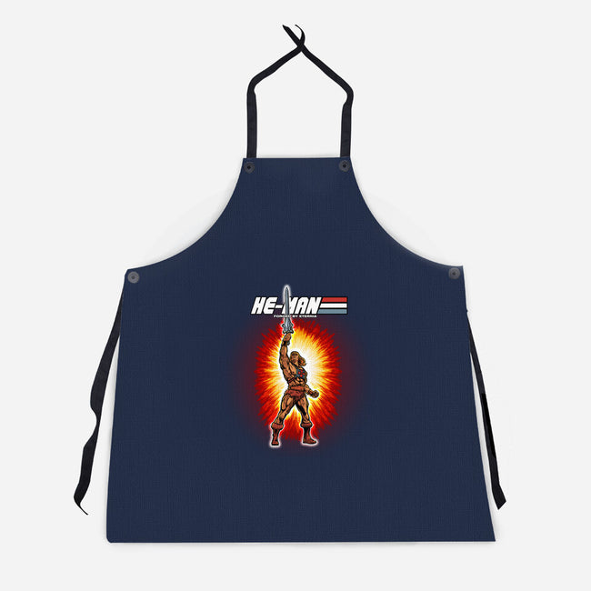 Forged By Eternia-Unisex-Kitchen-Apron-AndreusD