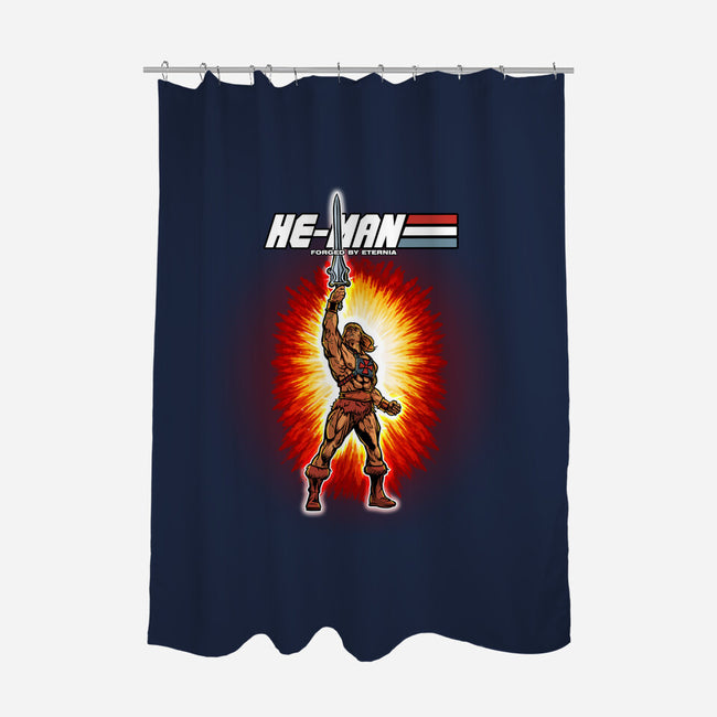 Forged By Eternia-None-Polyester-Shower Curtain-AndreusD