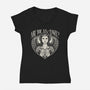 You're An Angel-Womens-V-Neck-Tee-Wheels