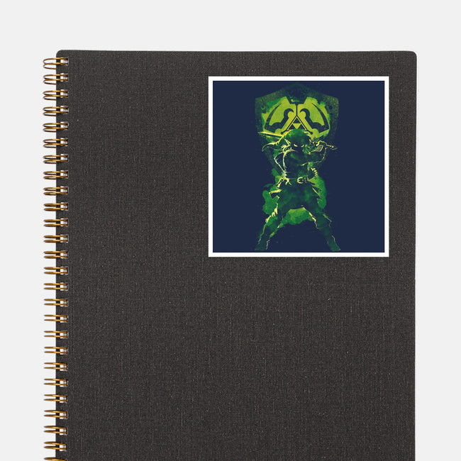 Legend's Hero-None-Glossy-Sticker-kharmazero