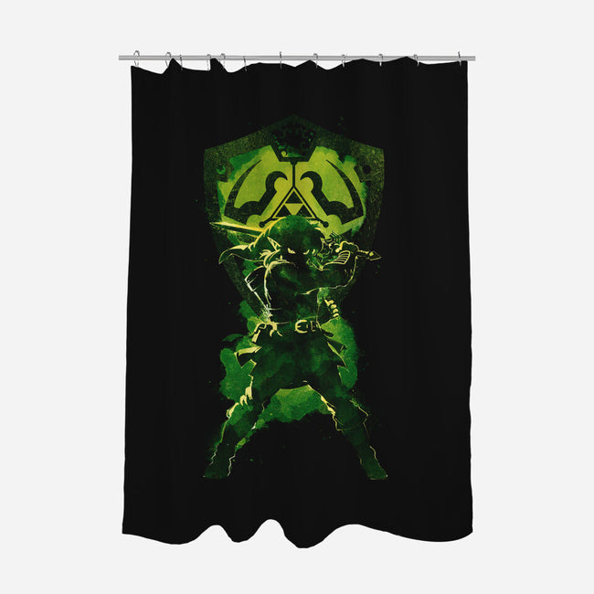 Legend's Hero-None-Polyester-Shower Curtain-kharmazero