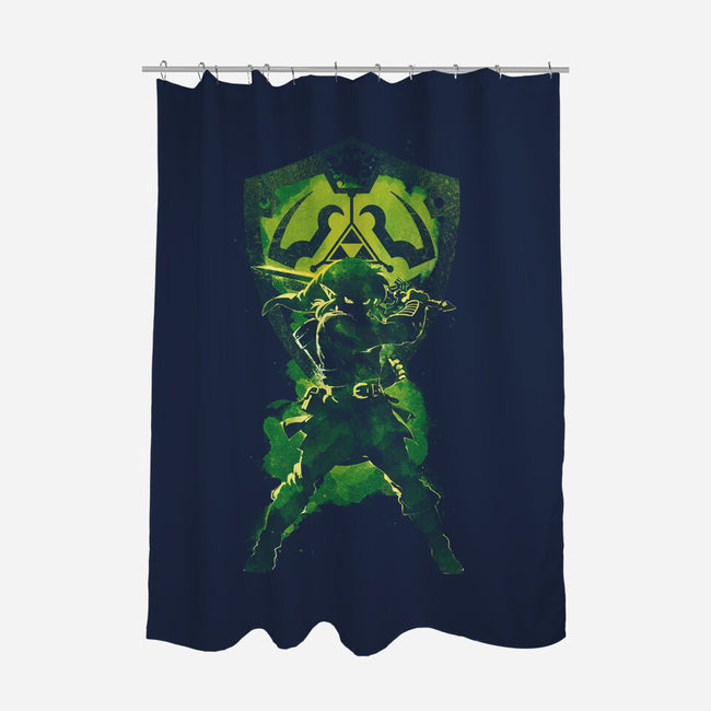 Legend's Hero-None-Polyester-Shower Curtain-kharmazero