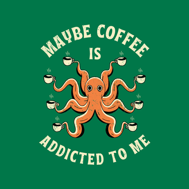 Maybe Coffee Is Addicted To Me-Womens-Racerback-Tank-brunopires