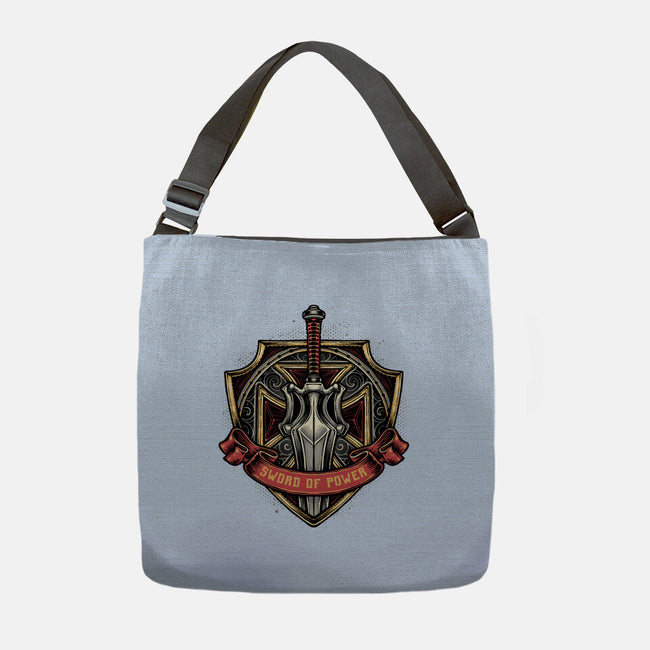 The Sword Of Power-None-Adjustable Tote-Bag-glitchygorilla