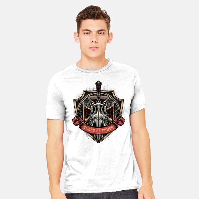 The Sword Of Power-Mens-Heavyweight-Tee-glitchygorilla