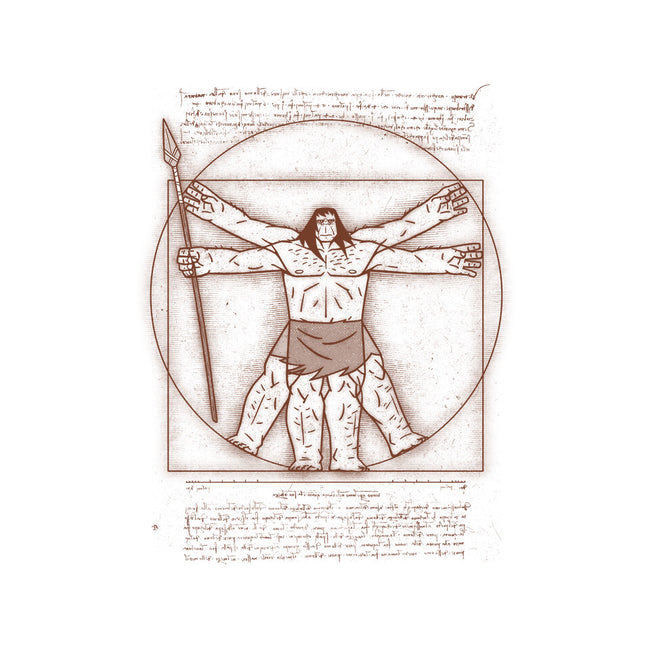 Vitruvian Primal-None-Stretched-Canvas-Getsousa!