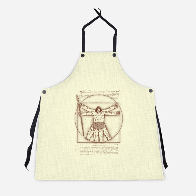 Vitruvian Primal-Unisex-Kitchen-Apron-Getsousa!