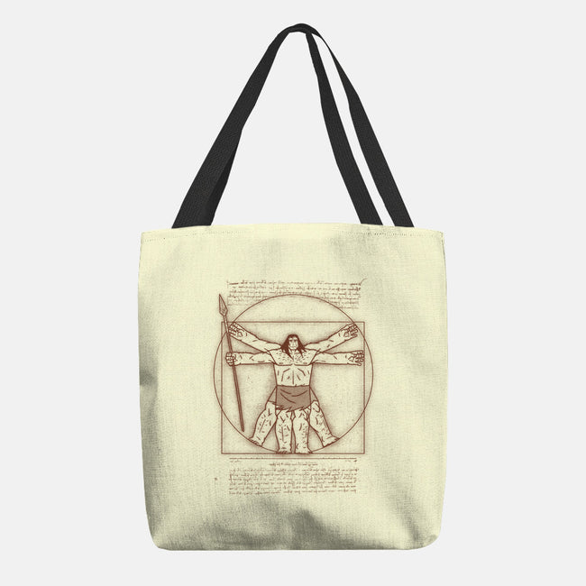 Vitruvian Primal-None-Basic Tote-Bag-Getsousa!