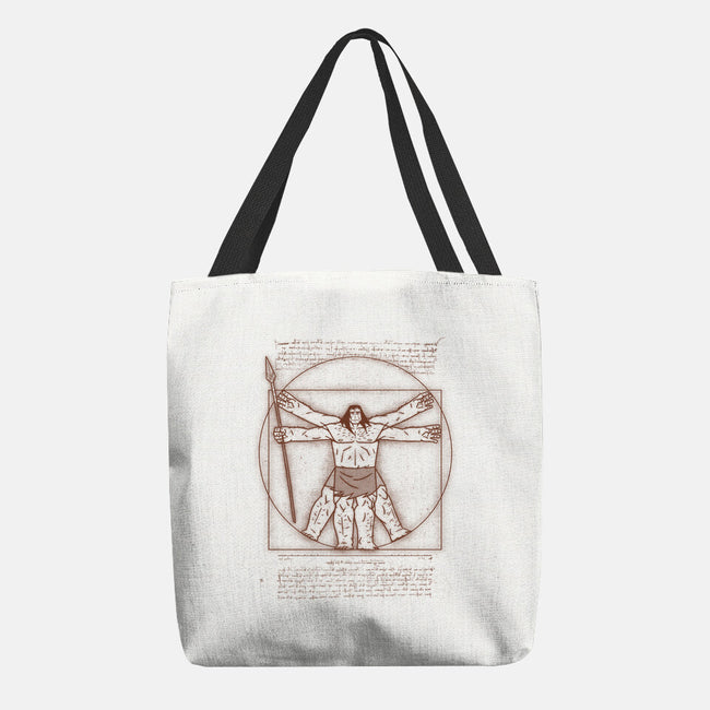 Vitruvian Primal-None-Basic Tote-Bag-Getsousa!