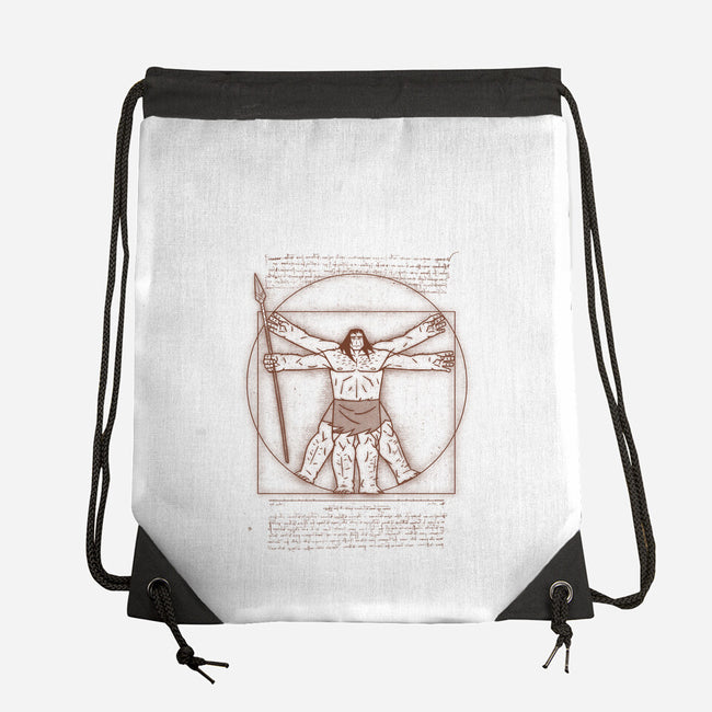 Vitruvian Primal-None-Drawstring-Bag-Getsousa!
