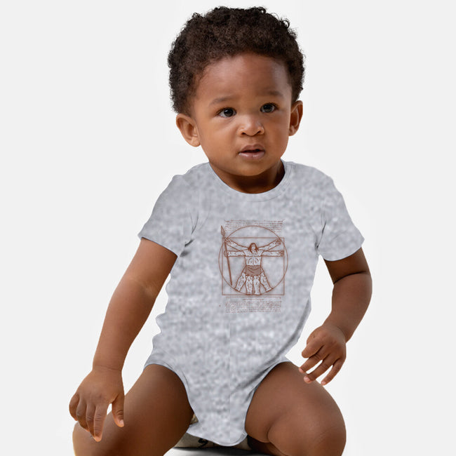 Vitruvian Primal-Baby-Basic-Onesie-Getsousa!