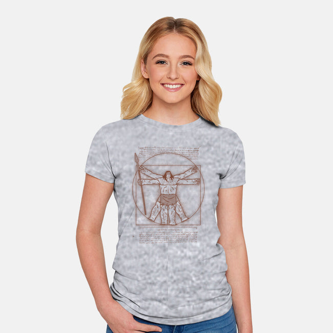 Vitruvian Primal-Womens-Fitted-Tee-Getsousa!