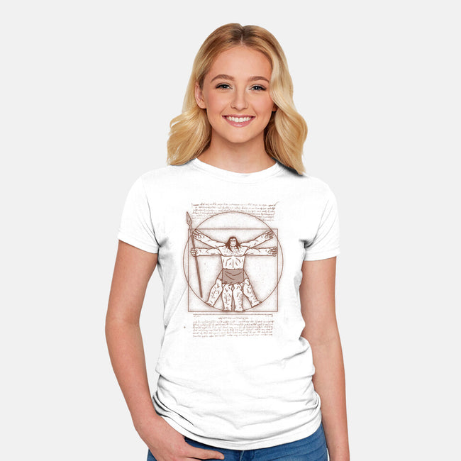 Vitruvian Primal-Womens-Fitted-Tee-Getsousa!