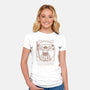Vitruvian Primal-Womens-Fitted-Tee-Getsousa!