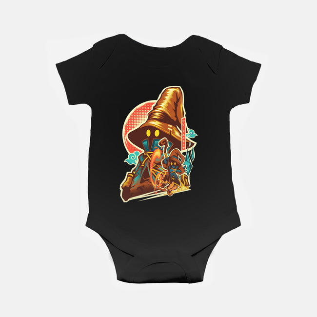 Black Mage Hero-Baby-Basic-Onesie-hypertwenty