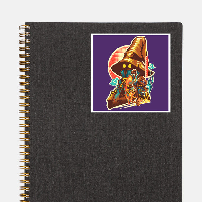Black Mage Hero-None-Glossy-Sticker-hypertwenty