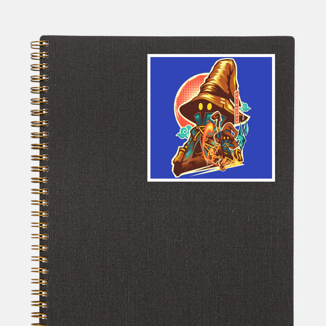 Black Mage Hero-None-Glossy-Sticker-hypertwenty