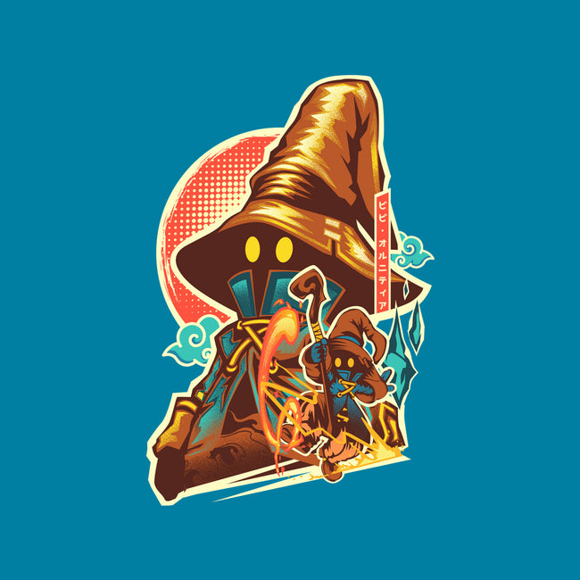 Black Mage Hero-None-Polyester-Shower Curtain-hypertwenty