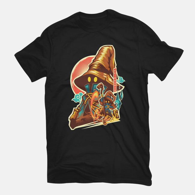 Black Mage Hero-Womens-Basic-Tee-hypertwenty