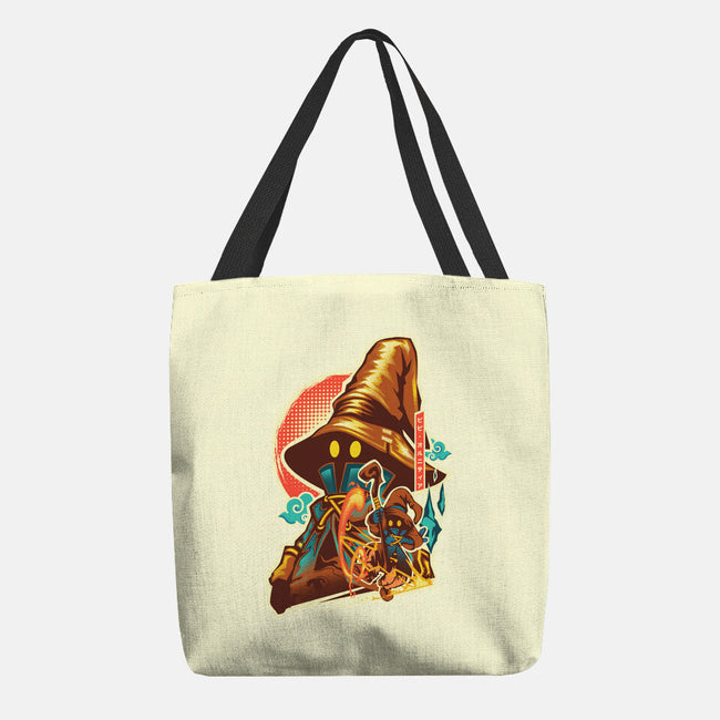 Black Mage Hero-None-Basic Tote-Bag-hypertwenty