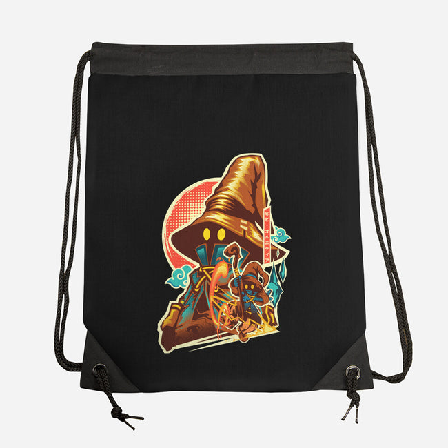 Black Mage Hero-None-Drawstring-Bag-hypertwenty