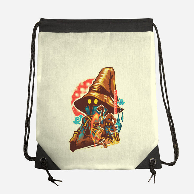 Black Mage Hero-None-Drawstring-Bag-hypertwenty
