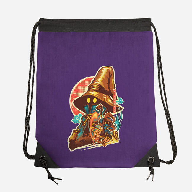 Black Mage Hero-None-Drawstring-Bag-hypertwenty