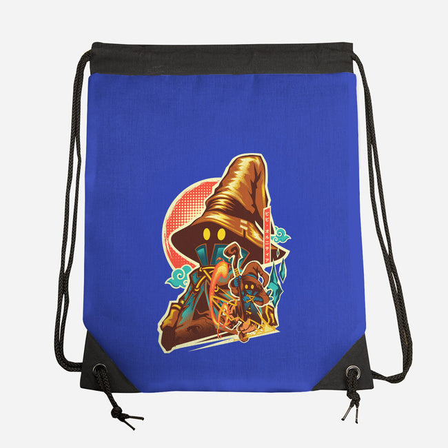 Black Mage Hero-None-Drawstring-Bag-hypertwenty