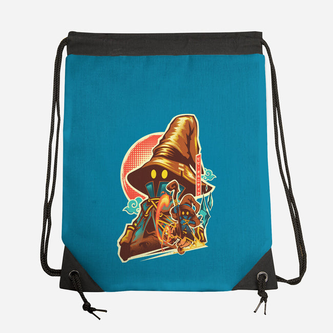 Black Mage Hero-None-Drawstring-Bag-hypertwenty