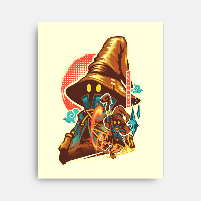Black Mage Hero-None-Stretched-Canvas-hypertwenty