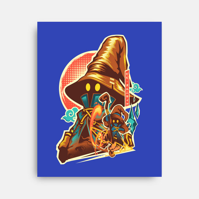 Black Mage Hero-None-Stretched-Canvas-hypertwenty