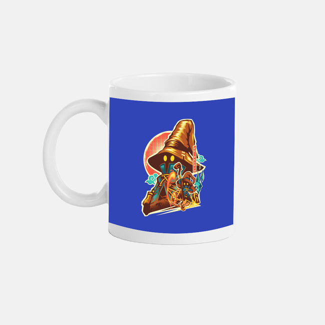 Black Mage Hero-None-Mug-Drinkware-hypertwenty