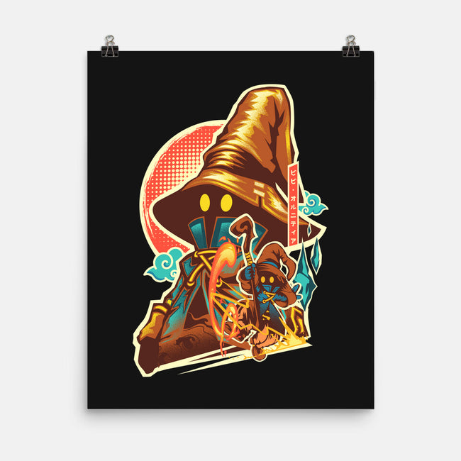 Black Mage Hero-None-Matte-Poster-hypertwenty