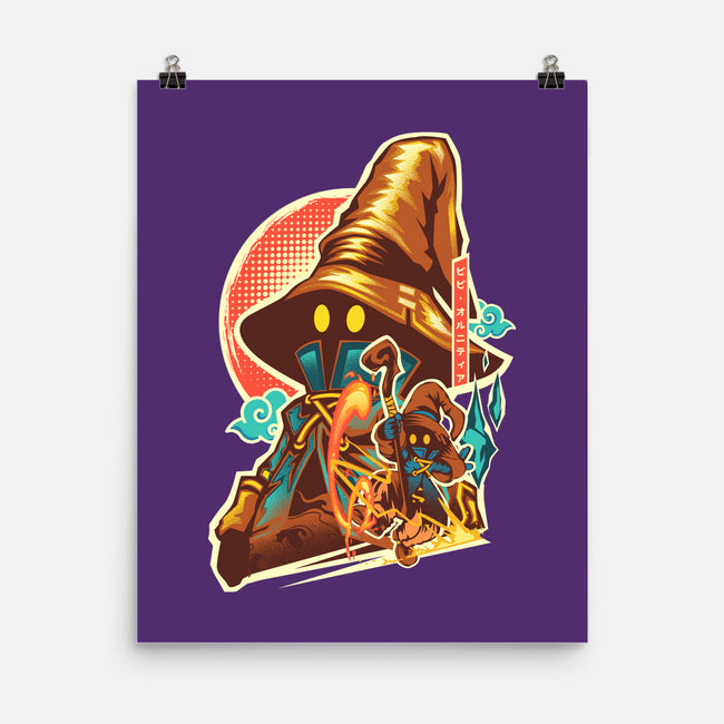 Black Mage Hero-None-Matte-Poster-hypertwenty
