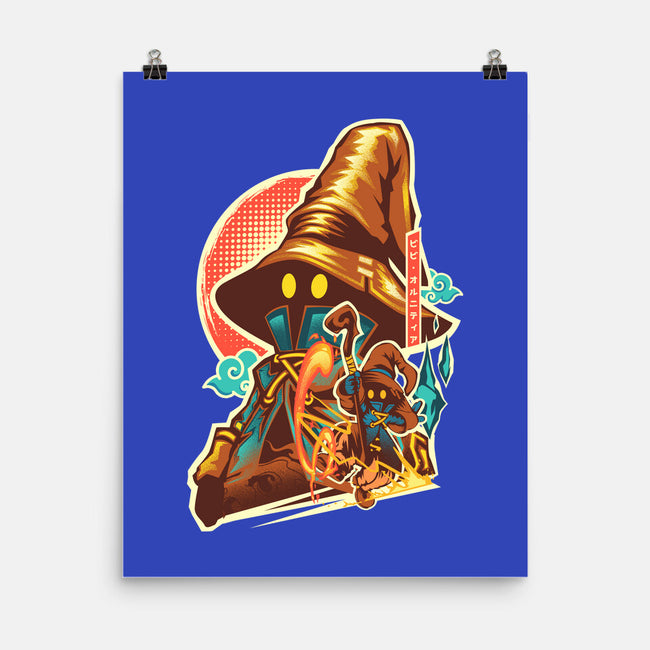 Black Mage Hero-None-Matte-Poster-hypertwenty