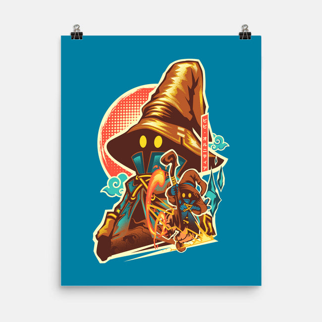 Black Mage Hero-None-Matte-Poster-hypertwenty