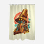 Black Mage Hero-None-Polyester-Shower Curtain-hypertwenty