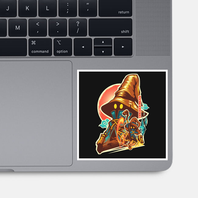 Black Mage Hero-None-Glossy-Sticker-hypertwenty