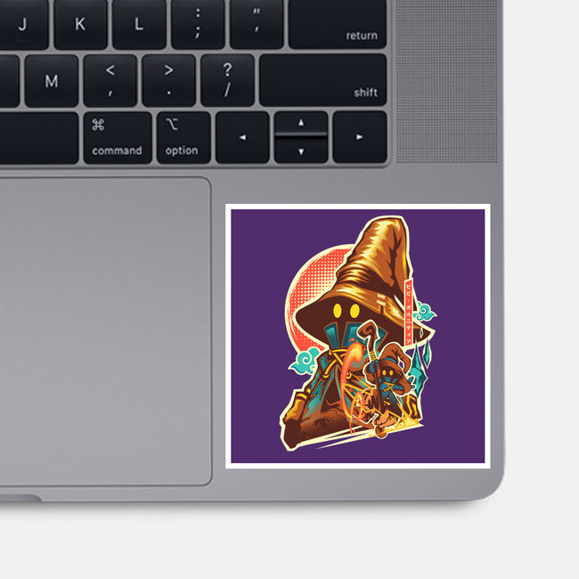 Black Mage Hero-None-Glossy-Sticker-hypertwenty