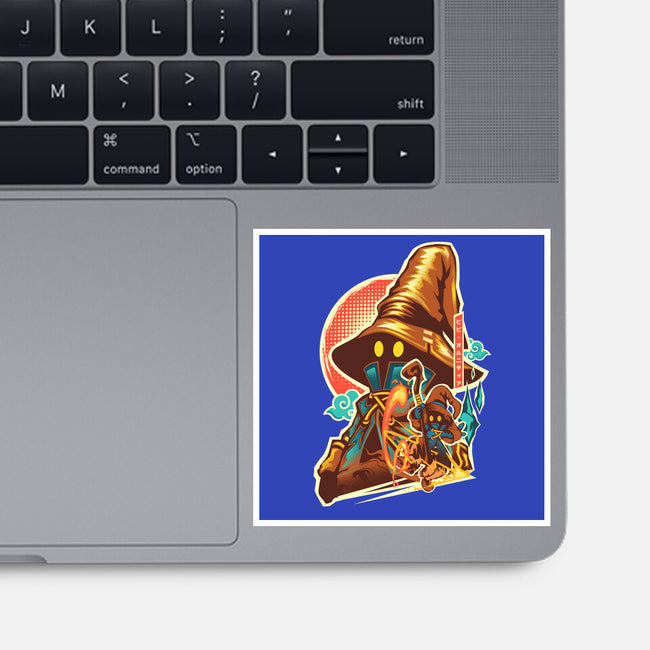 Black Mage Hero-None-Glossy-Sticker-hypertwenty