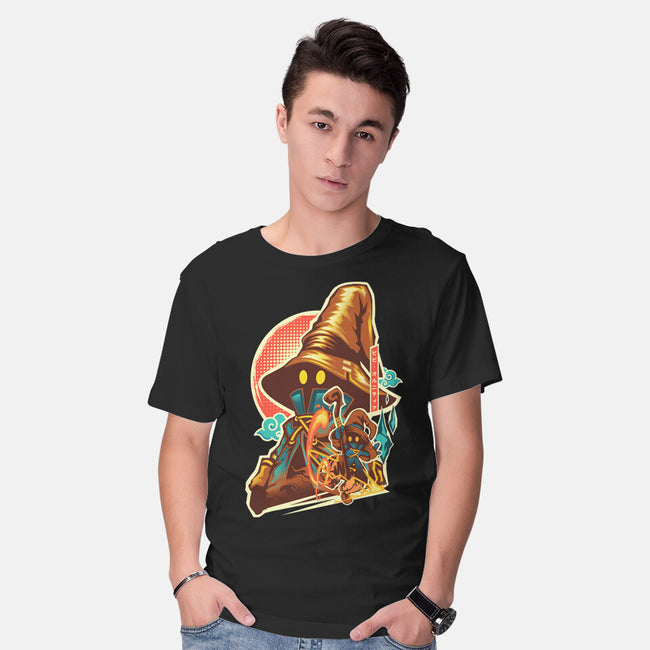 Black Mage Hero-Mens-Basic-Tee-hypertwenty