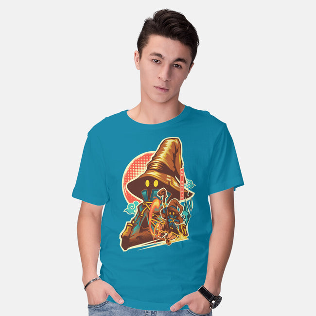 Black Mage Hero-Mens-Basic-Tee-hypertwenty