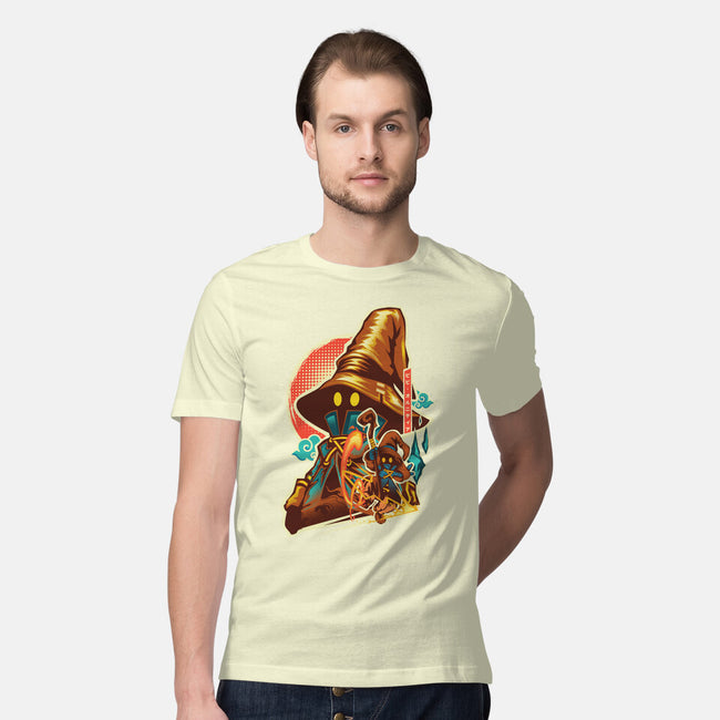 Black Mage Hero-Mens-Premium-Tee-hypertwenty
