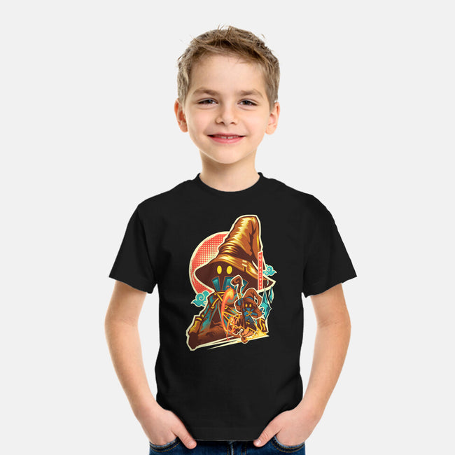 Black Mage Hero-Youth-Basic-Tee-hypertwenty