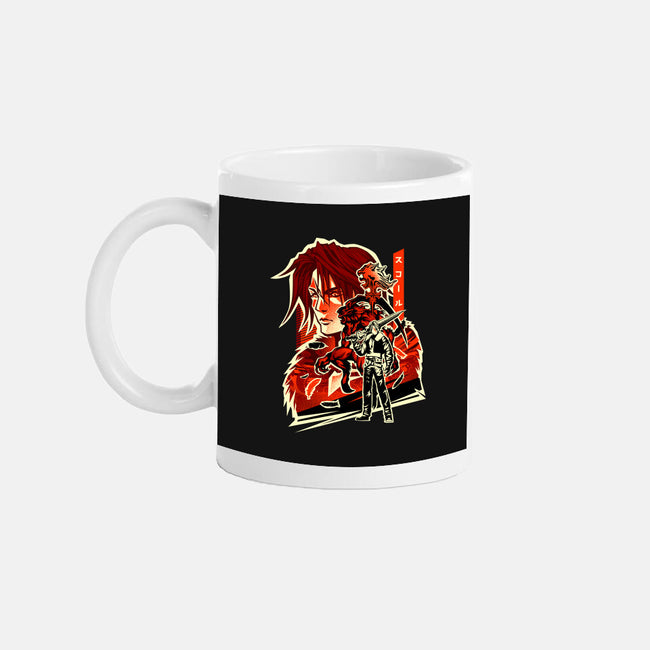 Gunblade Hero-None-Mug-Drinkware-hypertwenty