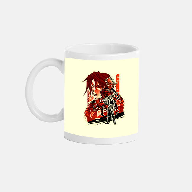 Gunblade Hero-None-Mug-Drinkware-hypertwenty